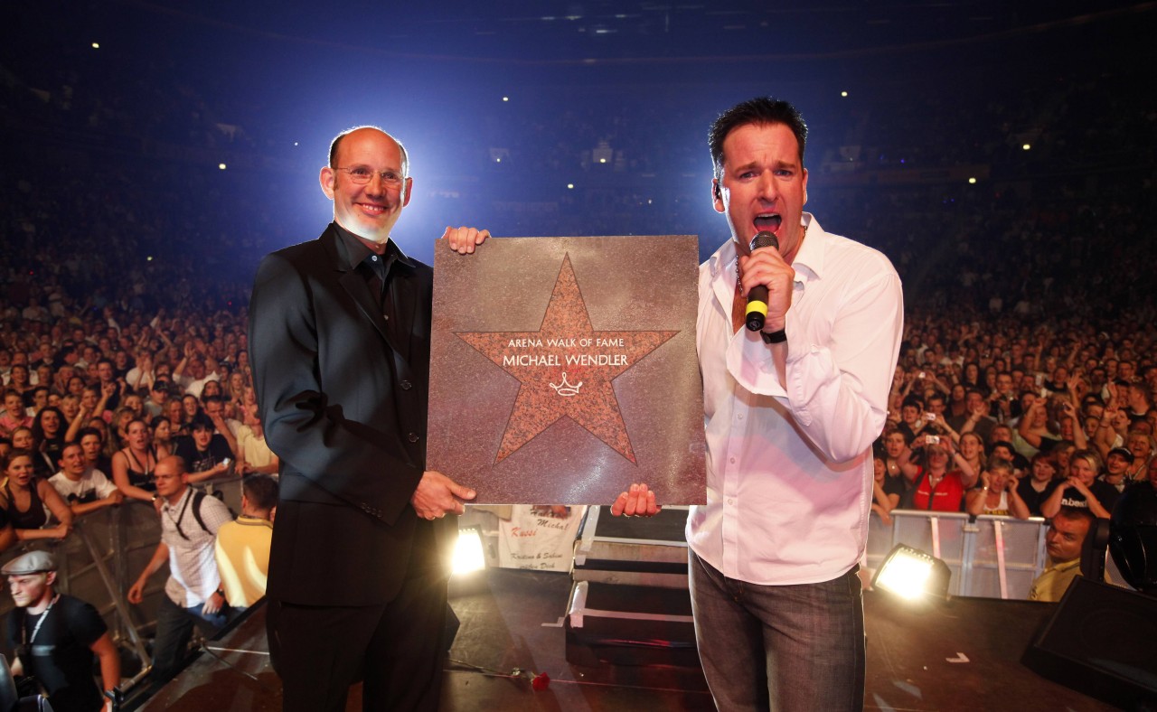 Michael Wendler erhielt seinen Walk of Fame-Stern 2009.