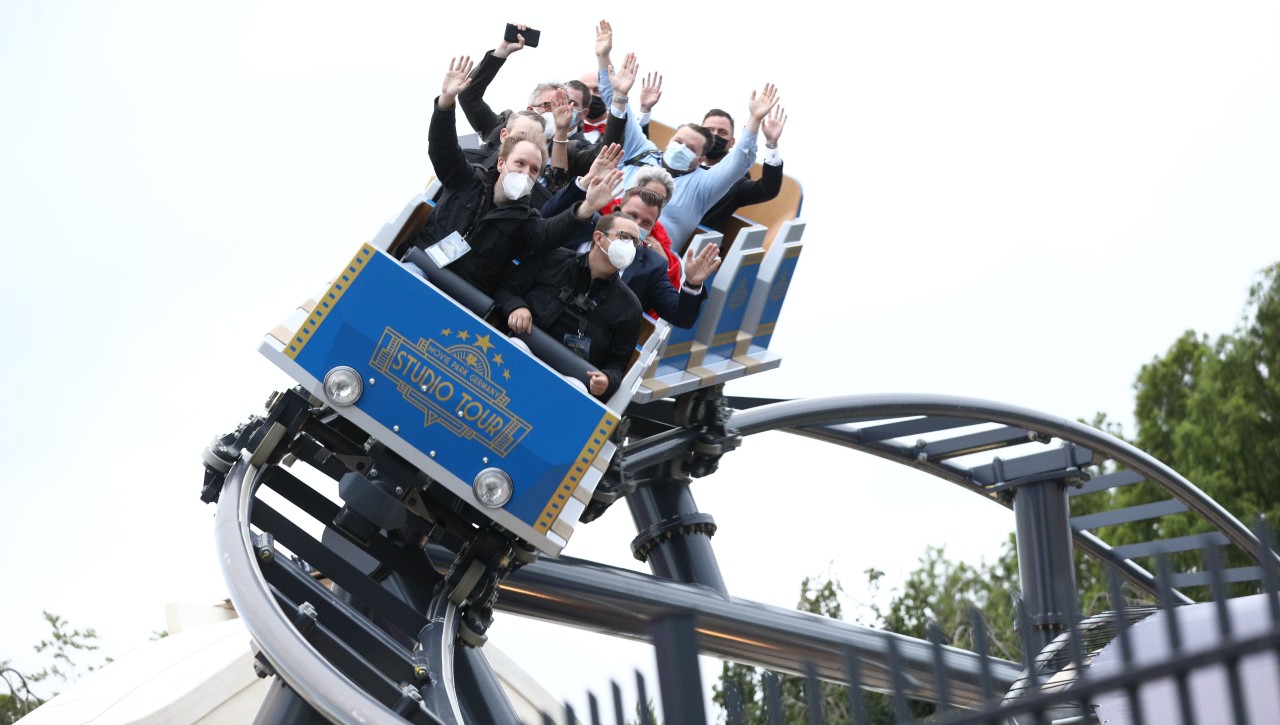 Der Movie Park macht für dieses Jahr Schluss. So emotional reagierten die Gäste darauf. (Archivbild)