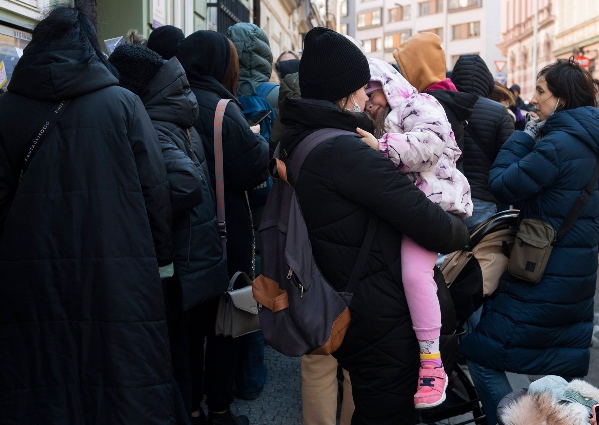 Ukraine-Flüchtlinge. (Archivfoto)