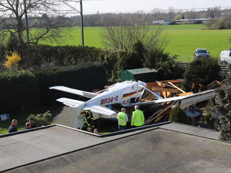 NRW Flugzeugabsturz