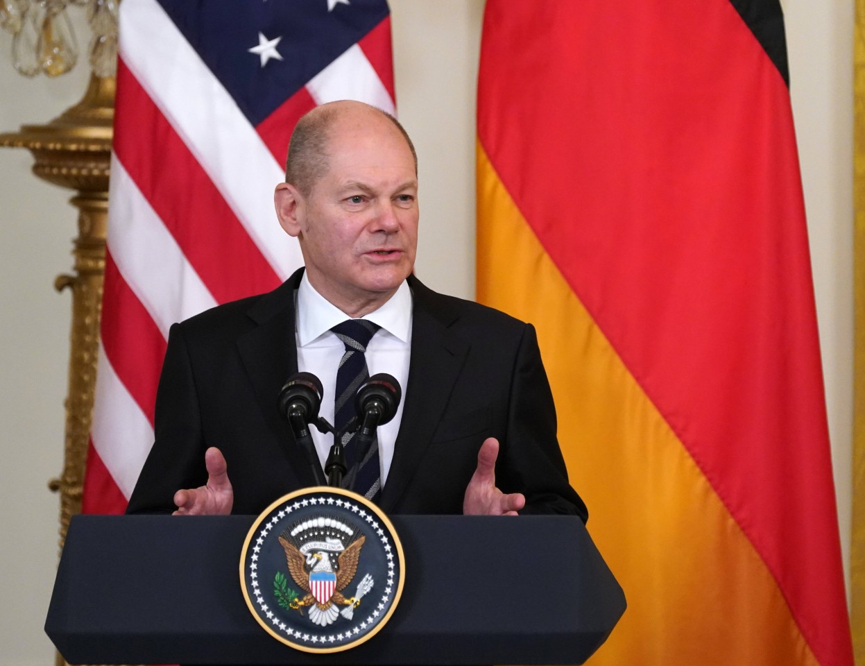 Olaf Scholz: Für die schweren Entscheidungen im Ukraine-Krieg gibt es nun viel Lob aus den USA. (Symbolbild)