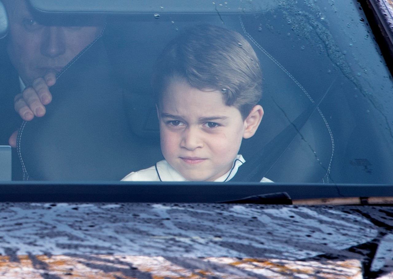 Royals-Mitglied Prinz George, hier im Dezember 2019, zeigt sich bei der Begegnung mit seinem großen Idol als besonders mutig.