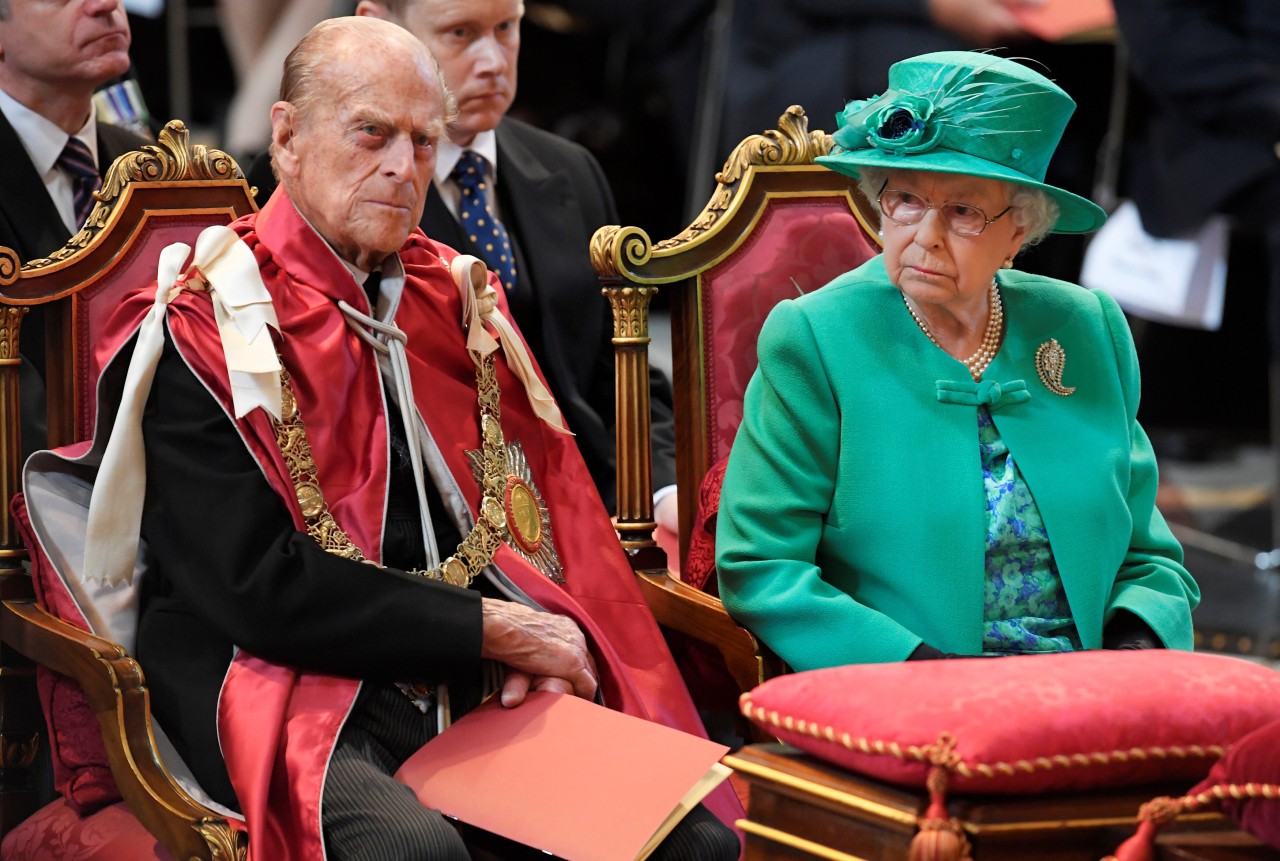 Queen Elizabeth II. und ihr Mann Prinz Philip waren 74 Jahre verheiratet. (Archivfoto)