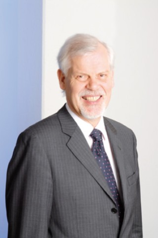 Prof. Heinrich Bockholt bezieht Position. Foto: Bockholt