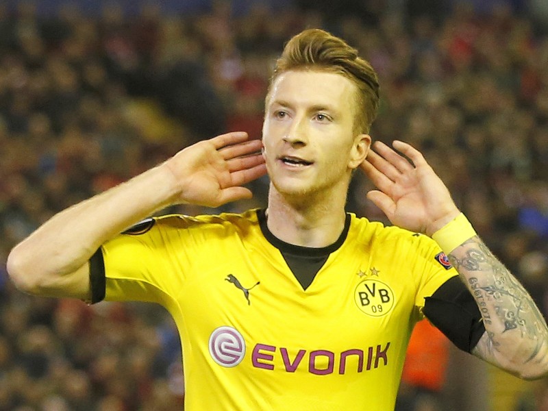 Pech im Spiel, Glück in der Liebe: Marco Reus durfte nicht zur Europameisterschaft in Frankreich aufs Feld. Dafür genießt er das Liebesglück mit seiner Freundin ... 