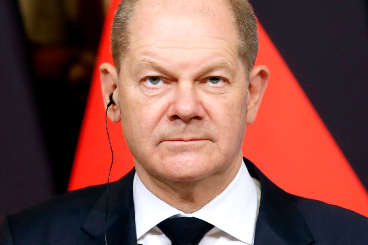 Bundeskanzler Olaf Scholz gibt ein großes Impfversprechen ab. (Symbolfoto)