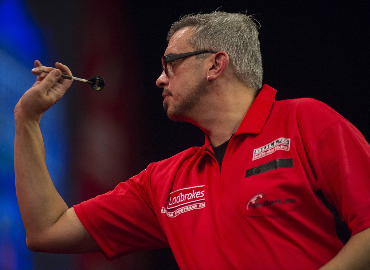 Tomas Seyler war einst selbst Darts-Profi. 