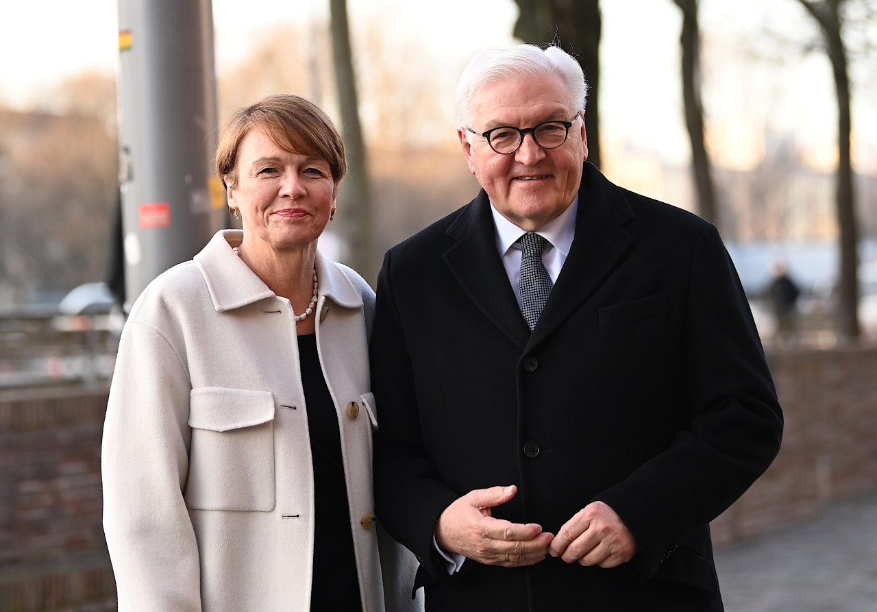 Frank-Walter Steinmeier und seine Frau Elke Büdenbender.