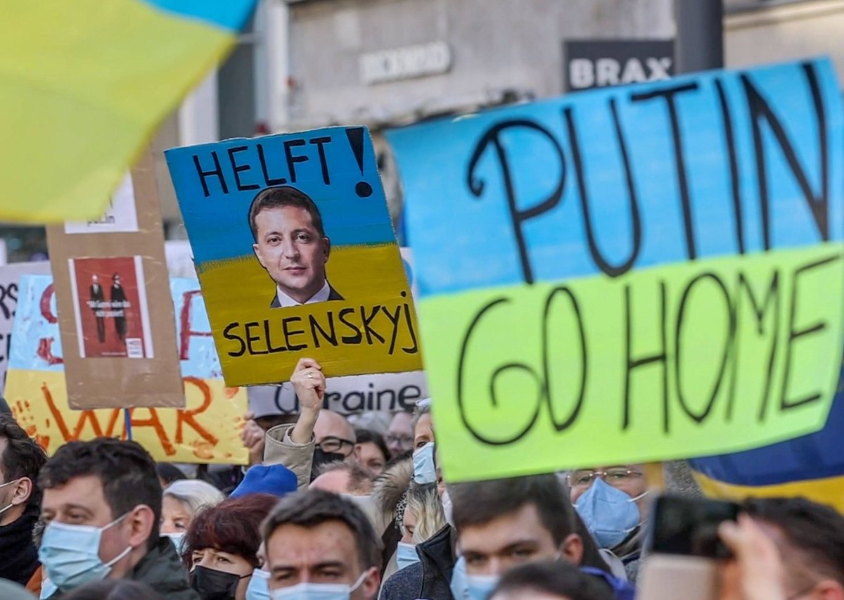 Ukraine demo