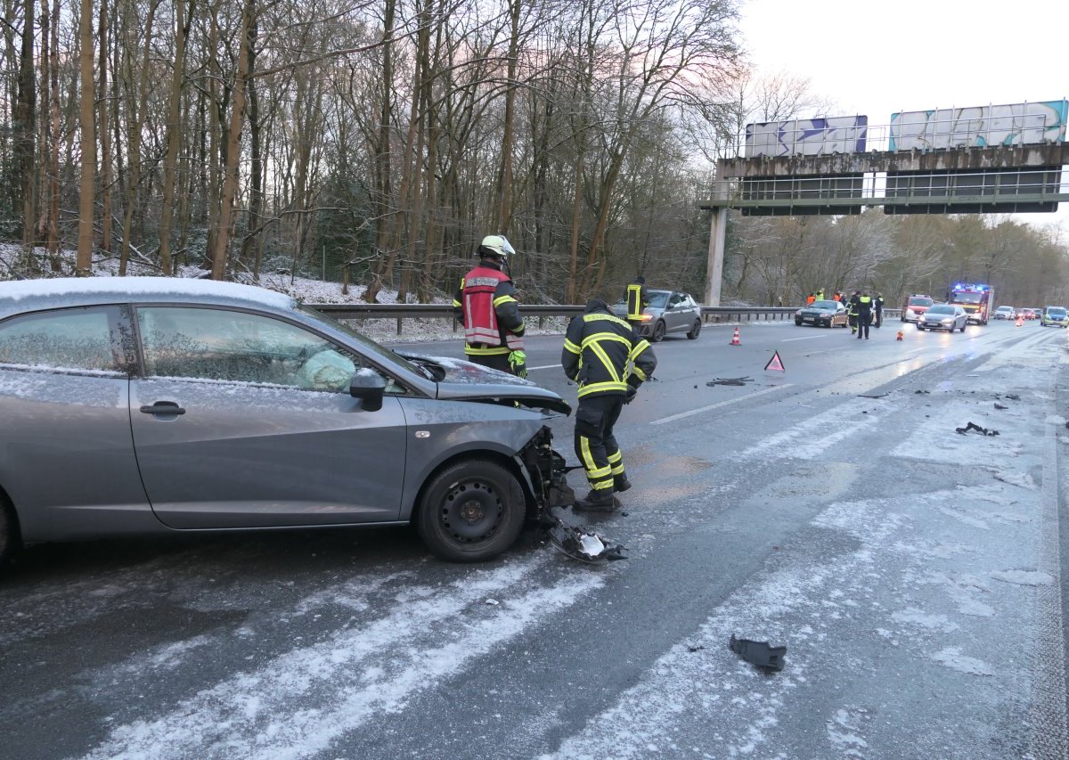 Unfall A45