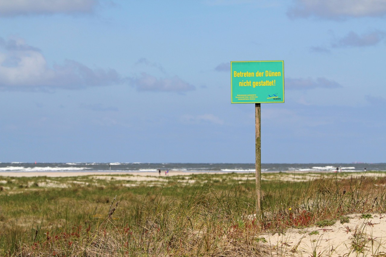 Urlaub an der Nordsee: Die entsprechenden Gebiete sind gekennzeichnet. 