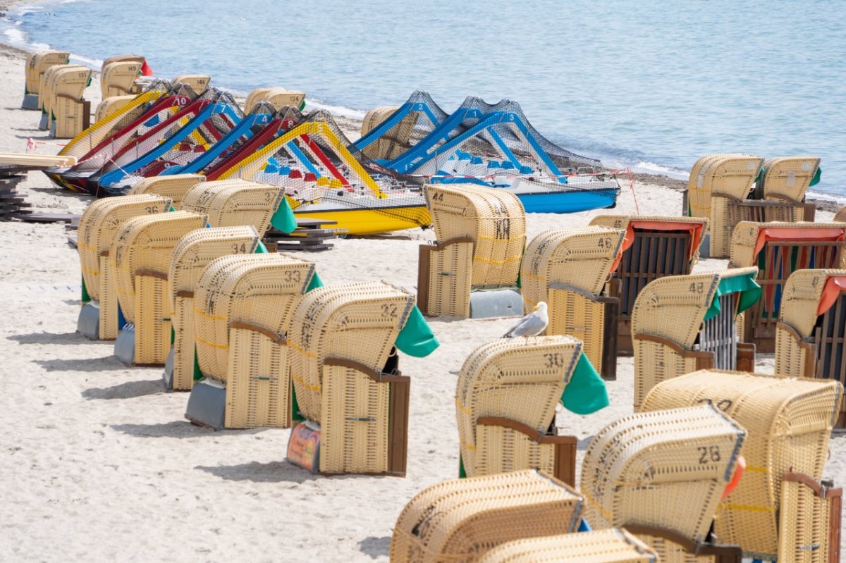 Urlaub an der Ostsee: Mann kann Ruhe nicht genießen.