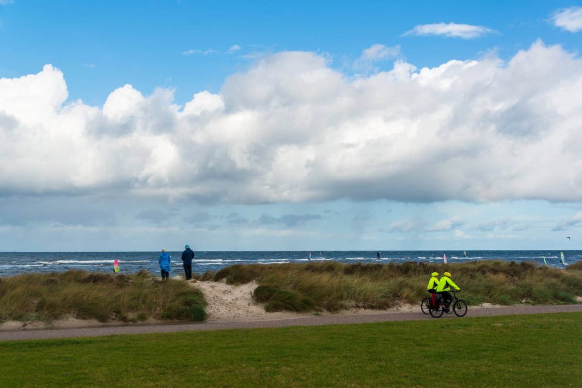 Urlaub an der Ostsee Polizei Schaf Tier Gefahr Einheimisch Urlauber