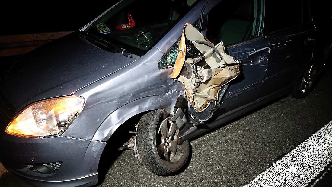 Bei dem Crash wurden insgesamt sieben Personen verletzt.