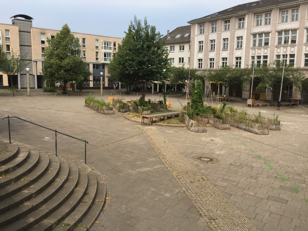 Ein Blick auf den Weberplatz