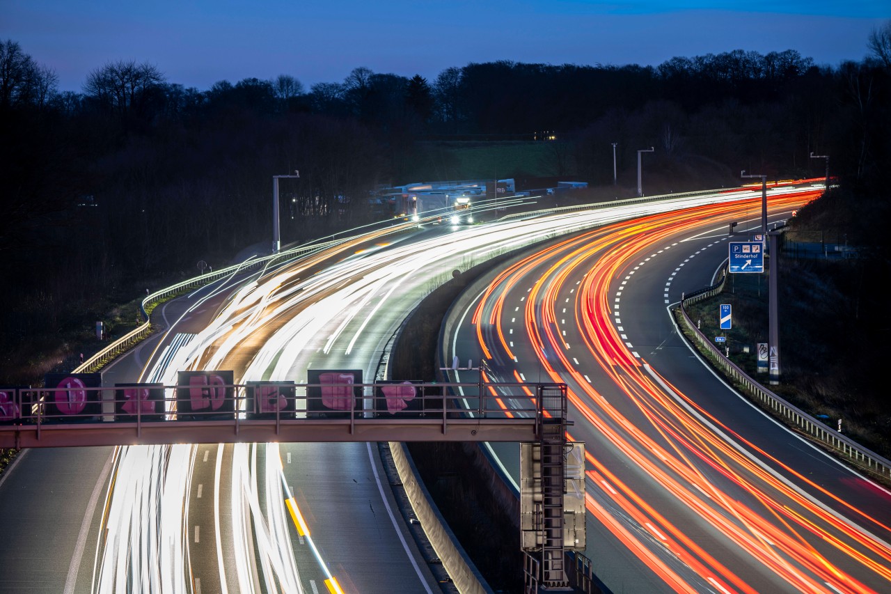 Sperrung auf der A3 in NRW (Symbolbild) 