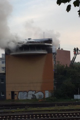 Das Feuer hatte am Sonntagmorgen die komplette Technik zerstört. 