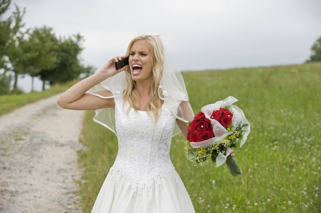 Vor einer Hochzeit liegen die Nerven blank. Auf seine Freude sollte man sich in dieser stressigen Zeit verlassen können... (Symbolbild)