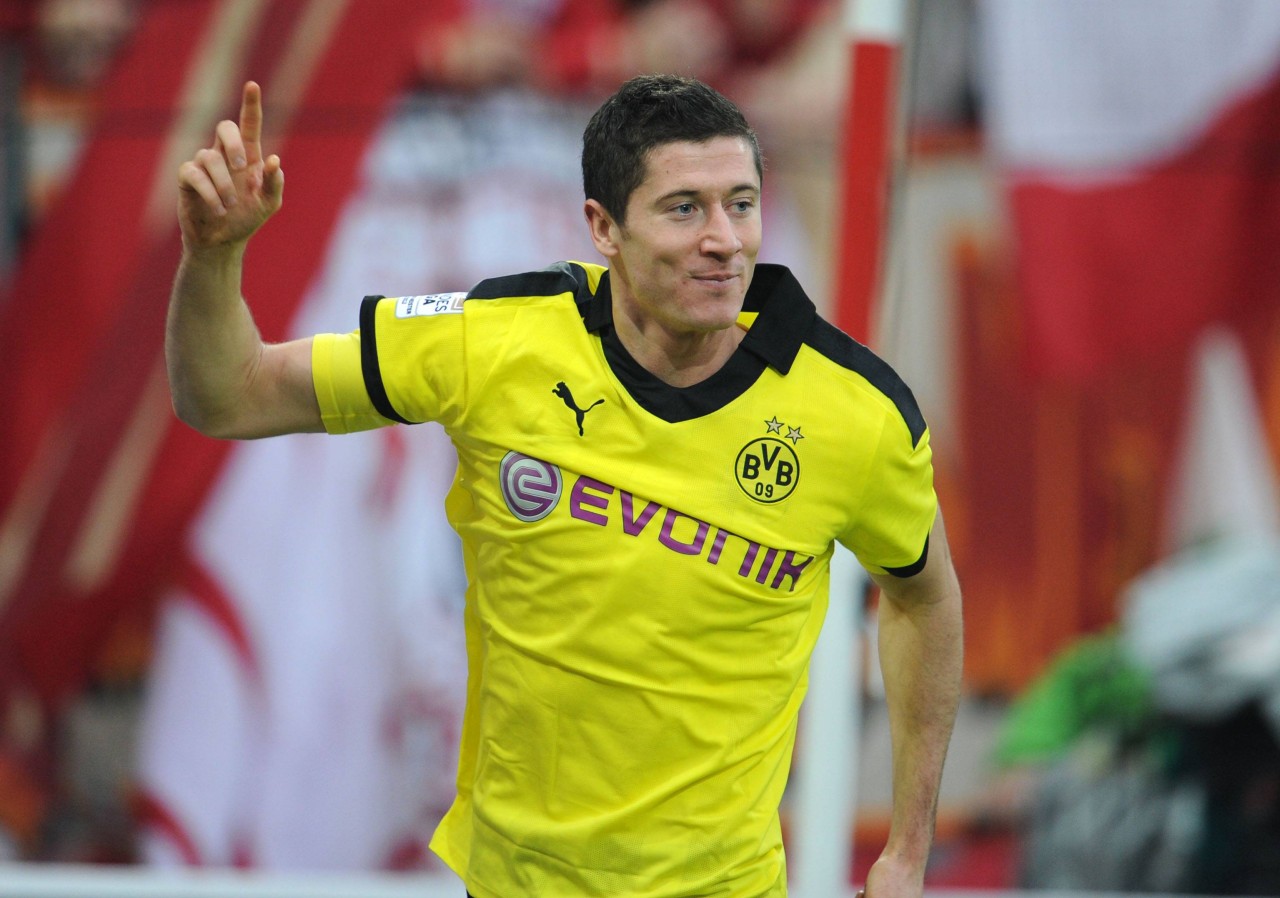 103 Mal traf Robert Lewandowski zwischen 2010 und 2014 für Borussia Dortmund.