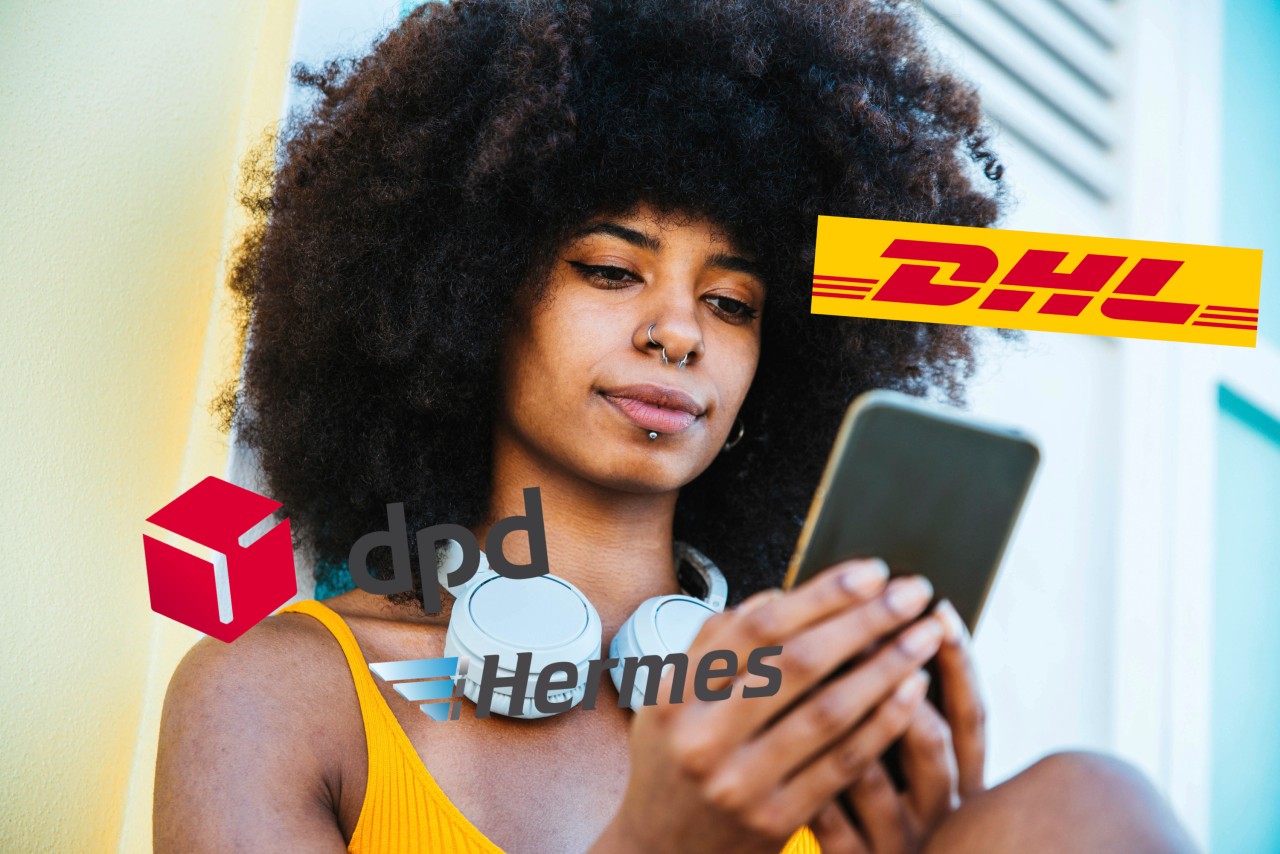 Betrüger verschicken Nachrichten im Namen von DHL, DPD und Hermes. Davor warnt jetzt die Polizei Bonn. (Symbolbild)