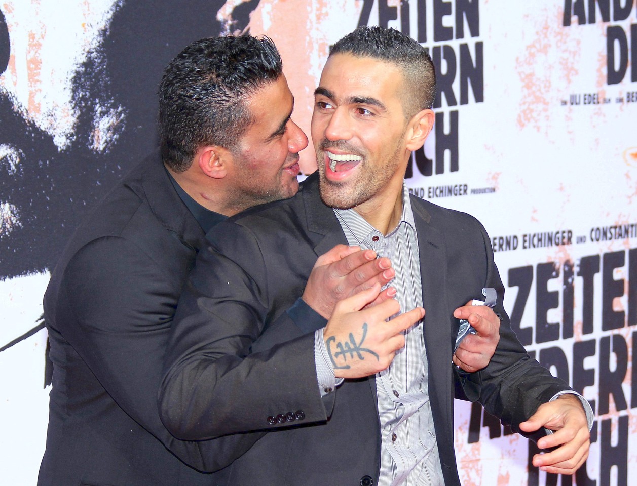 Ein Bild aus vergangenen Tagen: Arafat Abou-Chaker (li.) und Rapper Bushido.