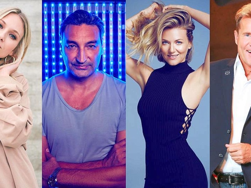 „Deutschland sucht den Superstar“ ging im Januar 2018 in die 15. Runde. In der Jury sitzen Poptitan Dieter Bohlen (r.) und drei Neuzugänge: Carolin Niemczyk, Mousse T. und Ella Endlich (v.l.). Wir stellen die neue Jury vor. 