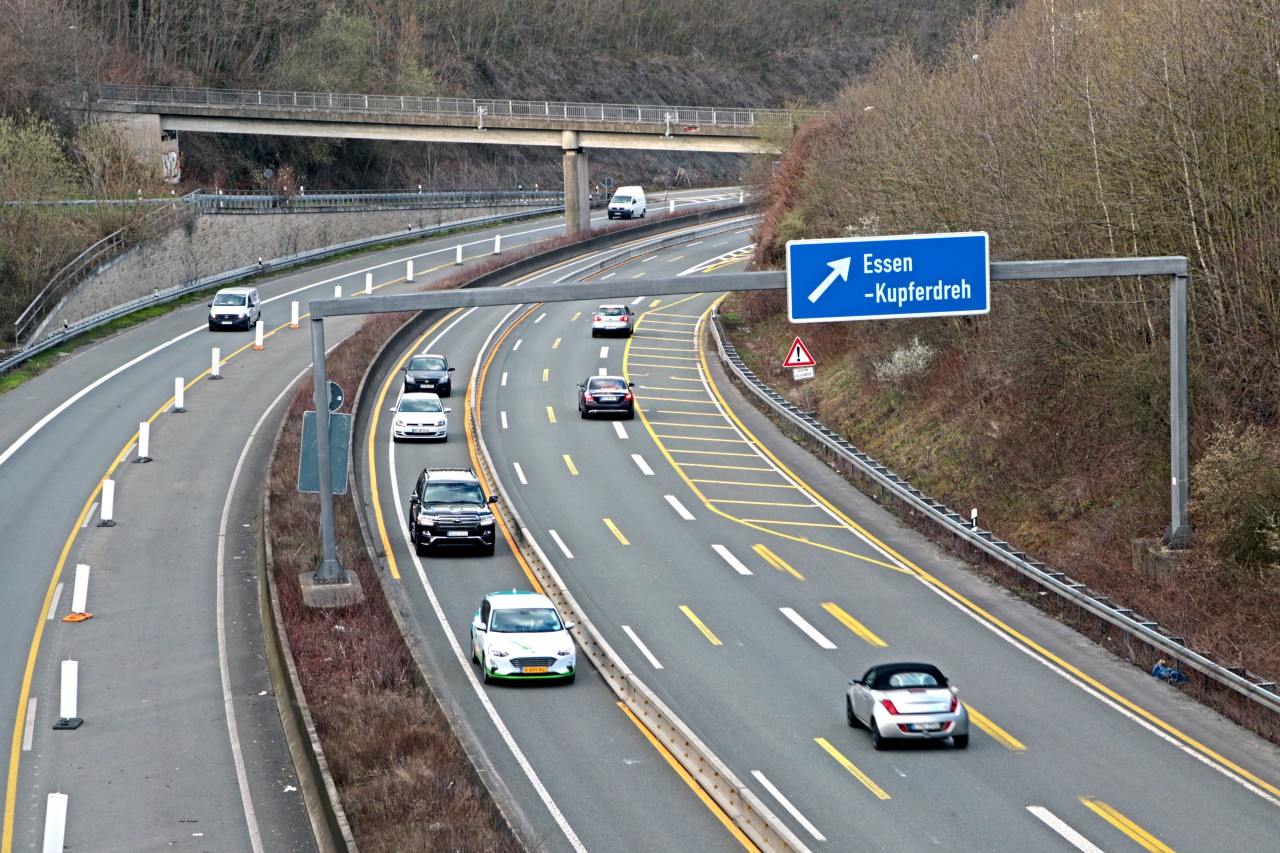 Die Anschlussstelle Essen-Kupferdreh auf der A44 wird monatelang saniert.