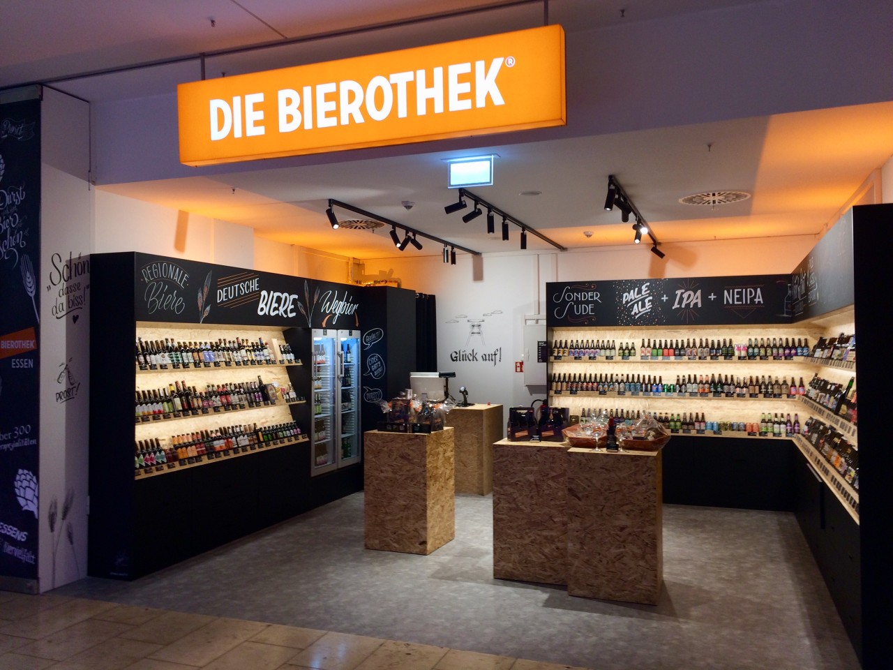 Neu im Limbecker Platz: die Bierothek Essen.