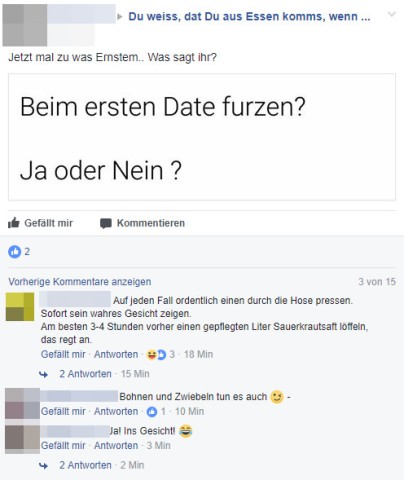 Würde man diese Frage seinen Freunden stellen, könnte die Reaktion anders ausfallen. 