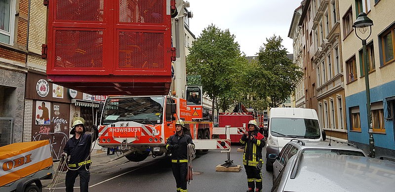 Mit 19 Einsatzkräften musste die Feuerwehr anrücken.