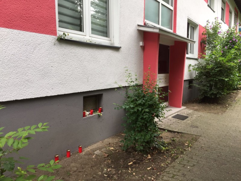 In diesem Haus geschah das schreckliche Verbrechen.