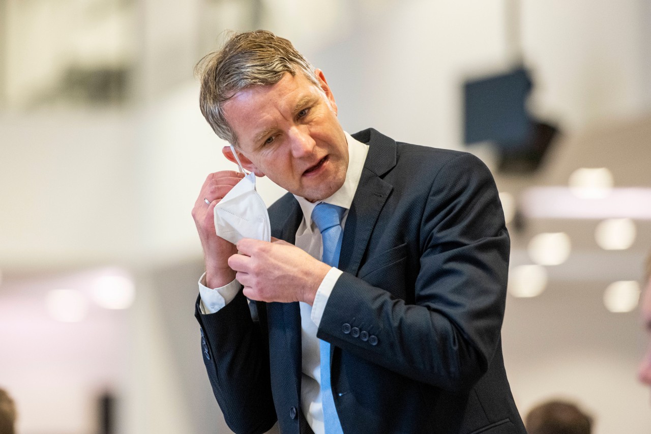 AfD-Mann Björn Höcke soll sich mit Corona infiziert haben. (Archivfoto)