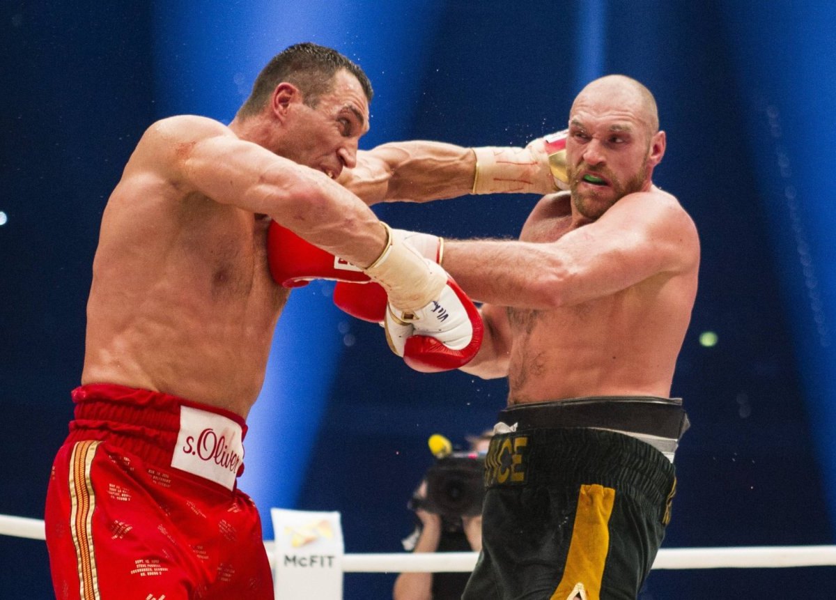 imago Box-Sensation in Düsseldorf: Tyson Fury entthront Weltmeister Wladimir Klitschko..jpg