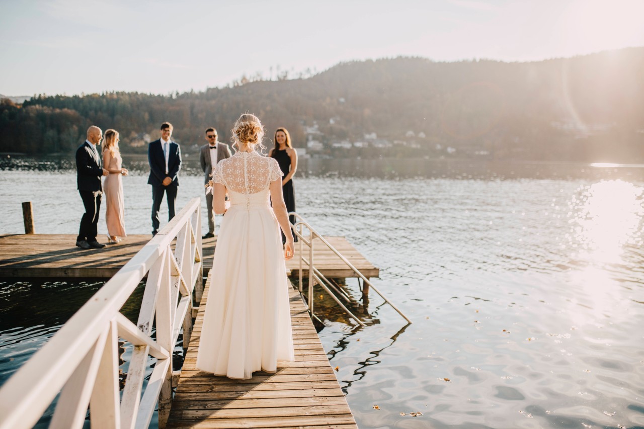 Die Schwiegermutter des Bräutigams war so gar nicht mit der Hochzeit einverstanden. (Symbolbild)