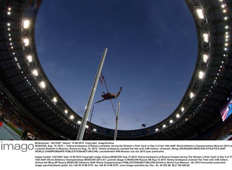 Issinbajewa weckte das Stadion in Moskau aus dem Tiefschlaf. 