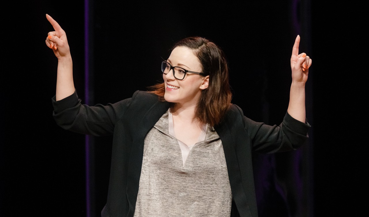 Jasmin Wagner alias Blümchen arbeitet mittlerweile als Theaterschauspielerin. Hier 2016 bei der Aufführung „Liebeslügen oder Treue ist auch keine Lösung“ in Hamburg.