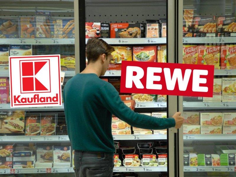 kaufland rewe kunden supermarkt aldi