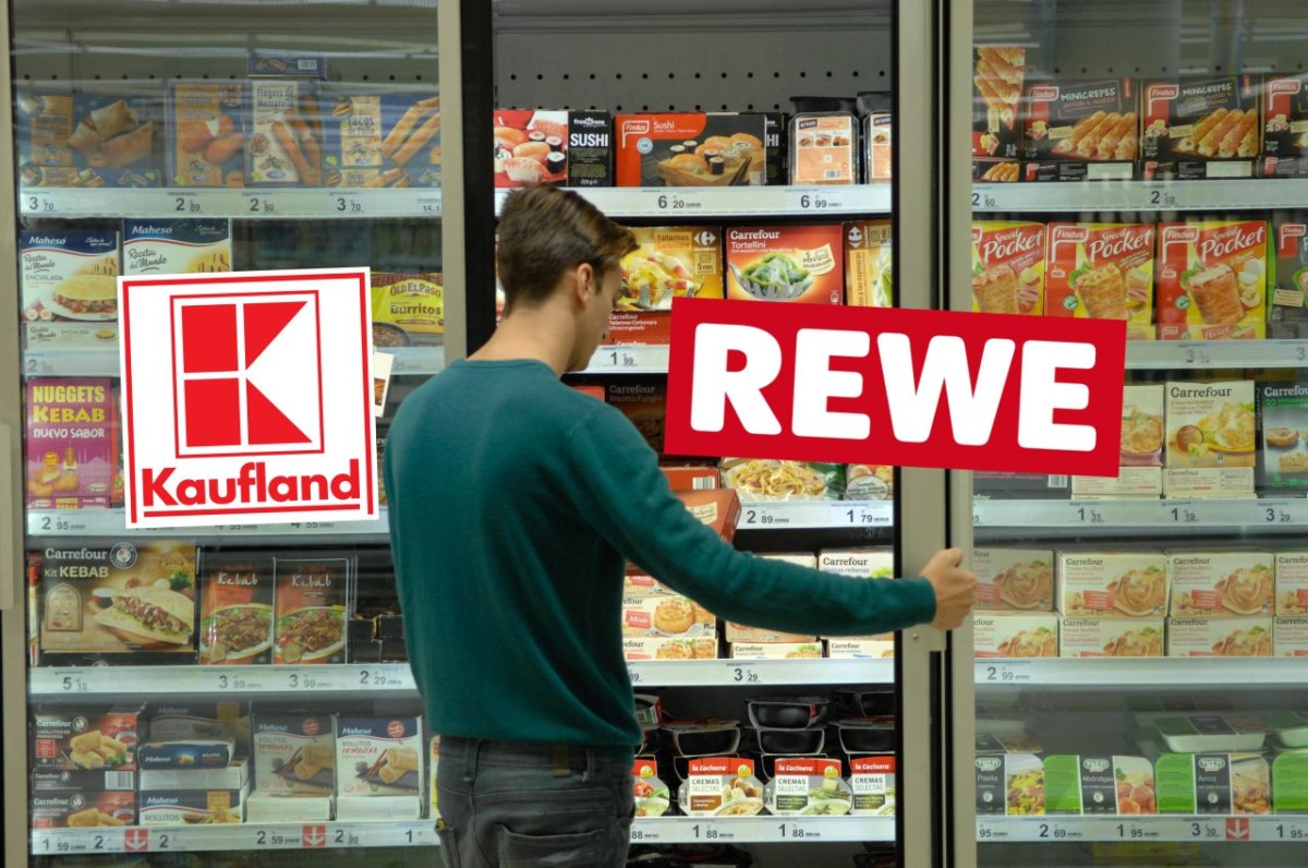 kaufland rewe kunden supermarkt aldi