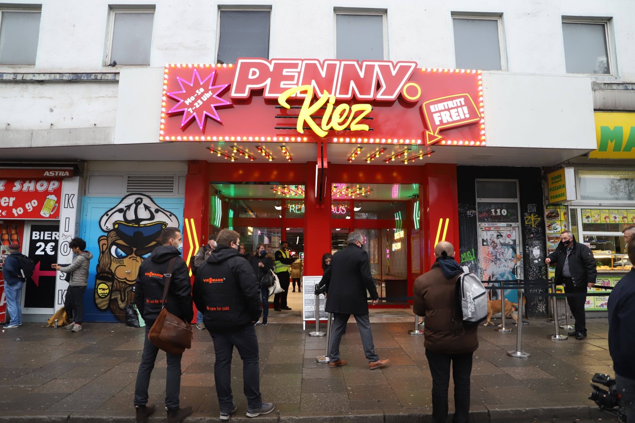 Der Kiez-Penny auf der Reeperbahn in Hamburg. (Archivbild)