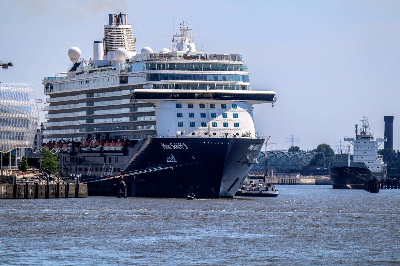 Kreuzfahrt: Die „Mein Schiff 3“ lief in Hamburg ein. 