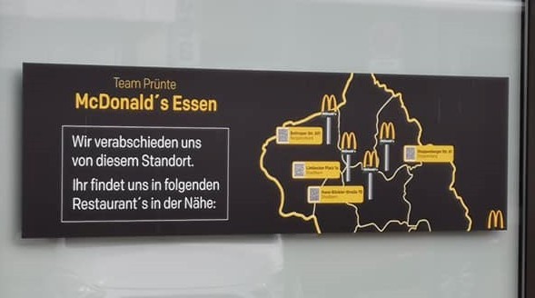 Der Mietvertrag zwischen McDonald's und dem Allee-Center war Ende April 2021 ausgelaufen. 