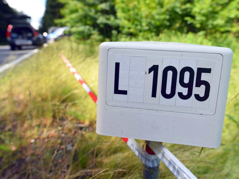 Die Fundstelle befand sich an der Landstraße 1095.