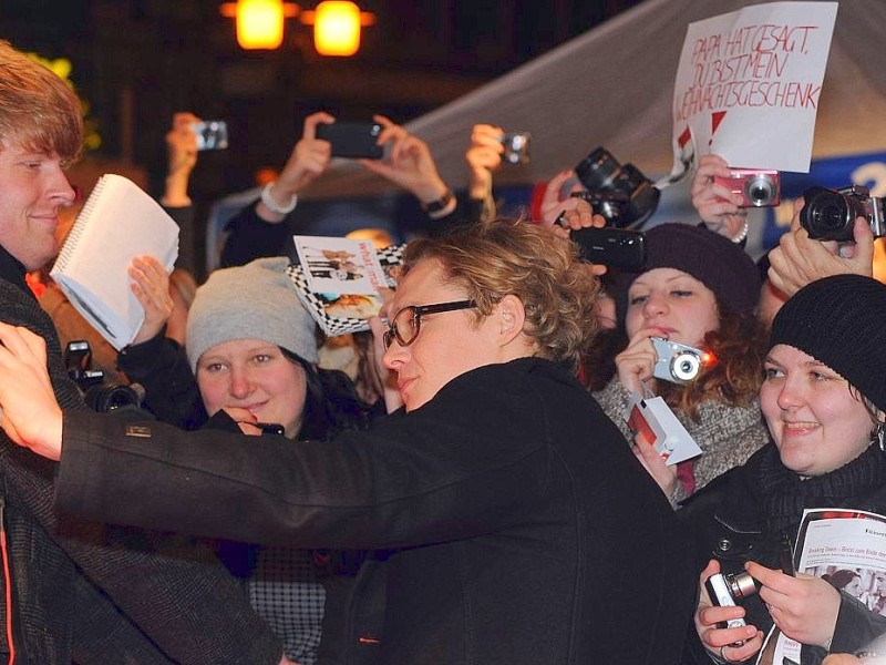 Die Premiere von Rubbbeldiekatz in Essen.