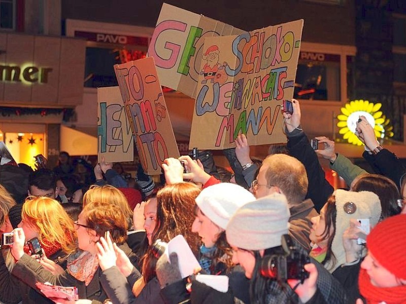 Die Premiere von Rubbbeldiekatz in Essen.