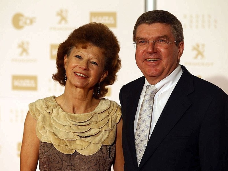 Thomas Bach mit Frau Claudia.