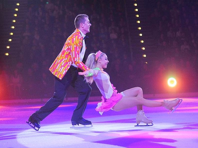 Die Show Speed von Holiday on Ice feiert in der Grugahalle Essen Premiere.Foto: Sebastian Konopka