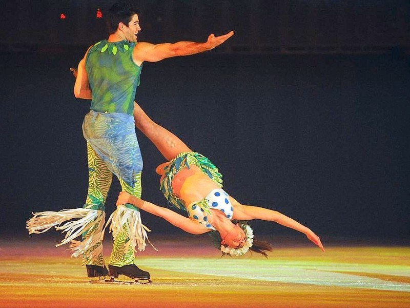 Die Show Speed von Holiday on Ice feiert in der Grugahalle Essen Premiere.Foto: Sebastian Konopka