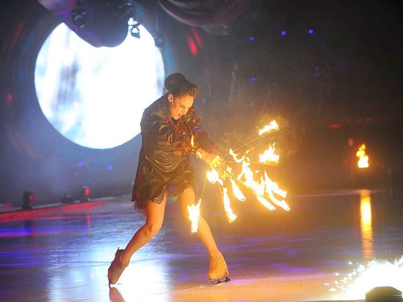 Die Show Speed von Holiday on Ice feiert in der Grugahalle Essen Premiere.Foto: Sebastian Konopka