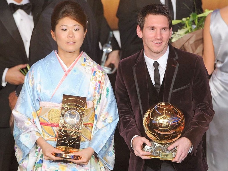 Lionel Messi wurde in Zürich als Weltfußballer 2011 ausgezeichnet.