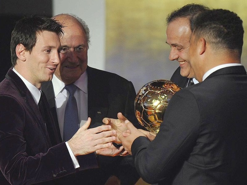 Lionel Messi wurde in Zürich als Weltfußballer 2011 ausgezeichnet.